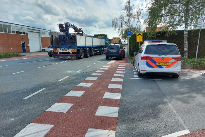 Aanrijding tussen twee auto's