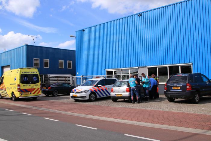 Aanrijding tussen twee auto's