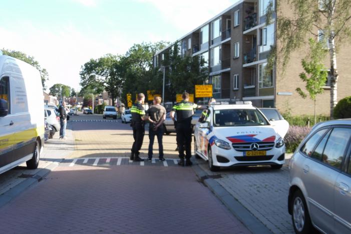 Persoon aangehouden bij brand