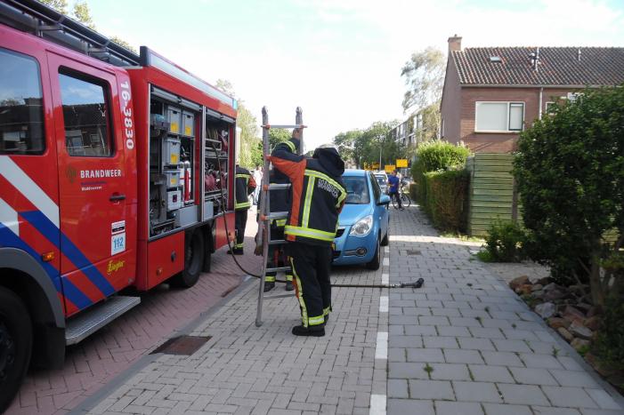 Persoon aangehouden bij brand