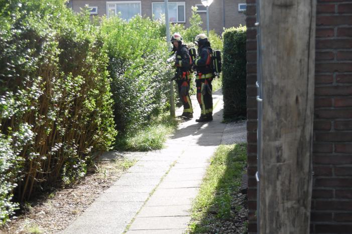 Persoon aangehouden bij brand