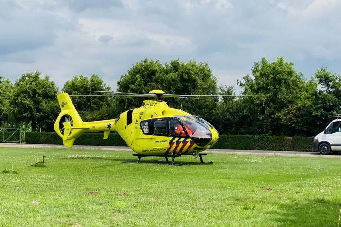 Motorrijder zwaargewond na ongeval