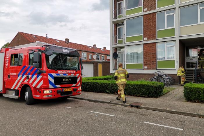 Gaslucht in woningen van flatgebouw