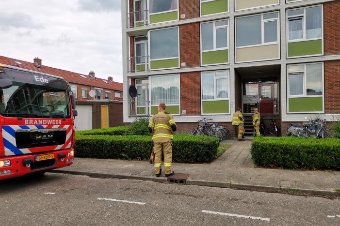 Gaslucht in woningen van flatgebouw