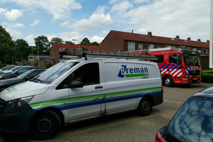 Gaslucht in woningen van flatgebouw