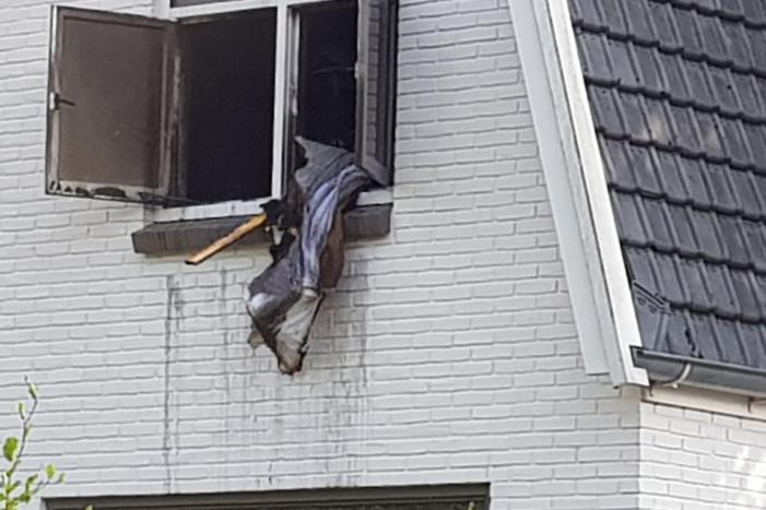 Flinke schade na woningbrand