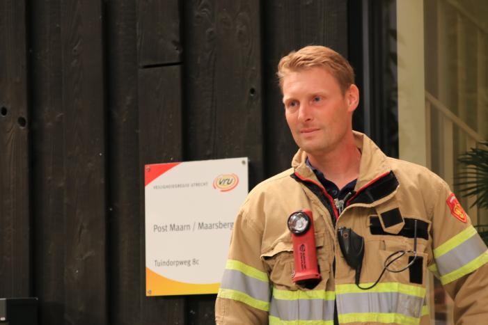 Nieuwe postcommandant voor brandweerkazerne Maarn-Maarsbergen
