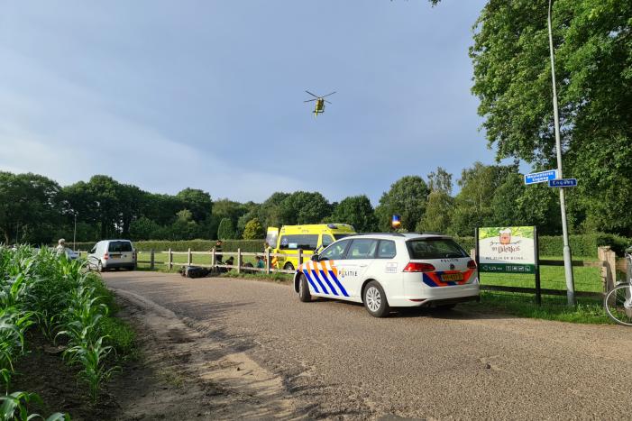 Traumahelikopter ingezet bij ernstig ongeval