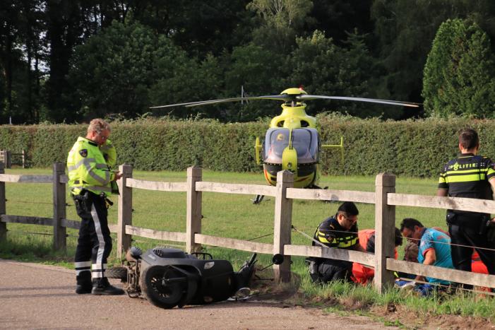 Traumahelikopter ingezet bij ernstig ongeval