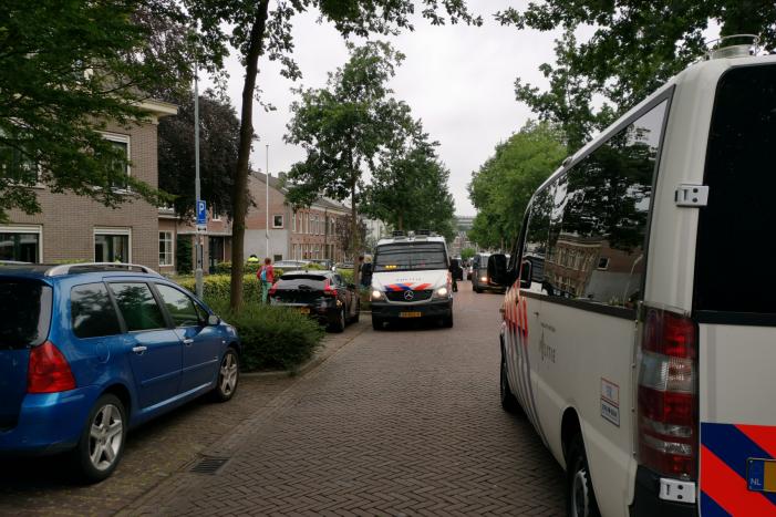 Politie grijpt in bij demonstratie