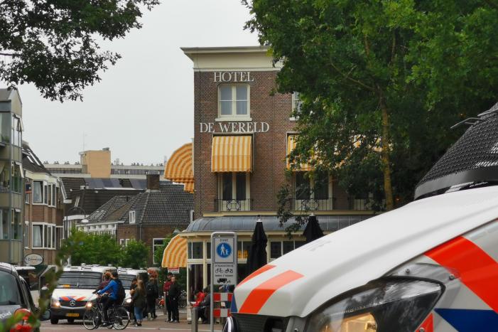 Politie grijpt in bij demonstratie