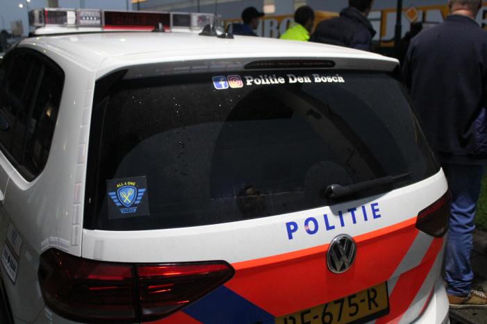 Boerenprotest bij Jumbo distributiecentrum