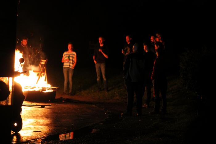 Buitenbrand blijkt kampvuur