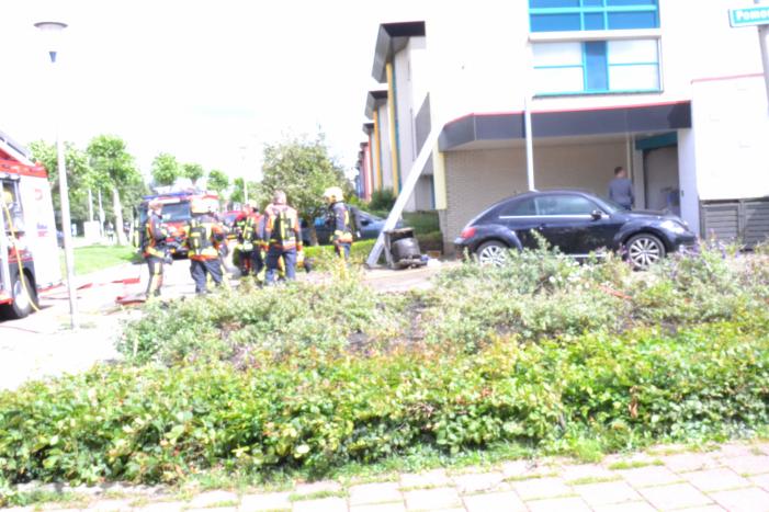 Flinke rookontwikkeling na kortsluiting in droger