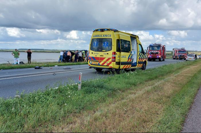 Gewonden bij frontale aanrijding