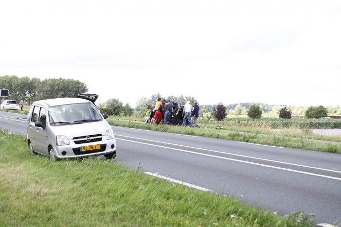 Gewonden bij frontale aanrijding