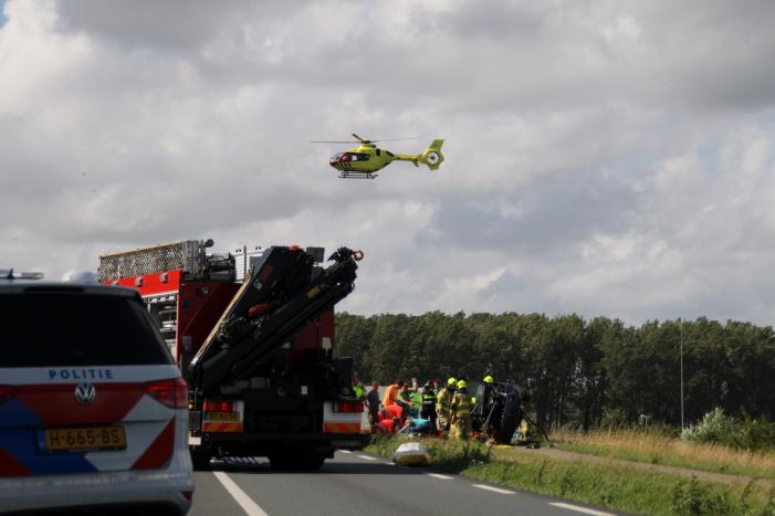 Gewonden bij frontale aanrijding