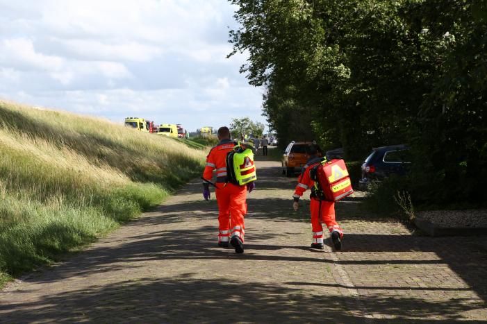 Gewonden bij frontale aanrijding