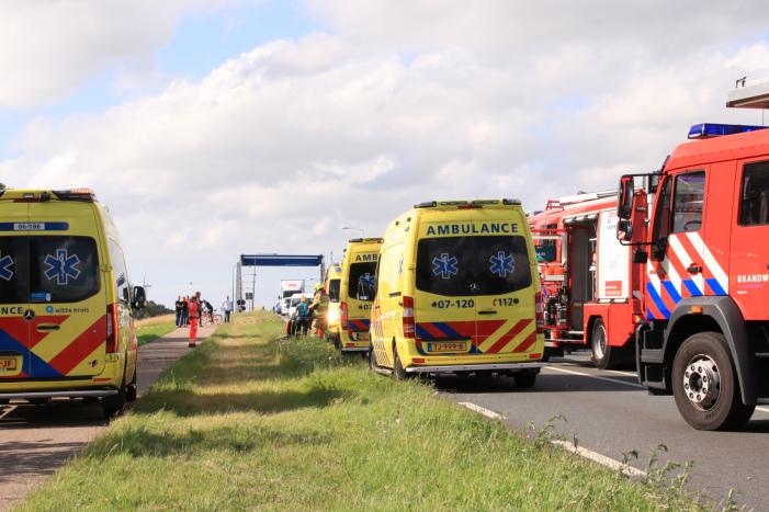 Gewonden bij frontale aanrijding