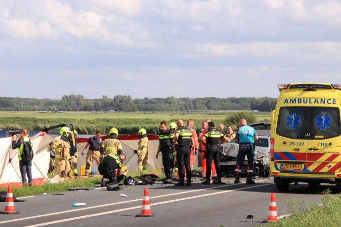 Gewonden bij frontale aanrijding