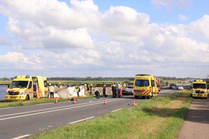 Gewonden bij frontale aanrijding