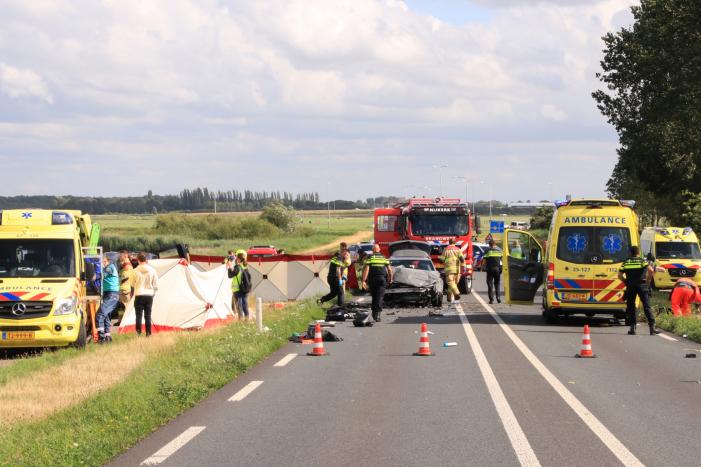 Gewonden bij frontale aanrijding