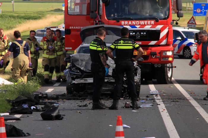 Gewonden bij frontale aanrijding