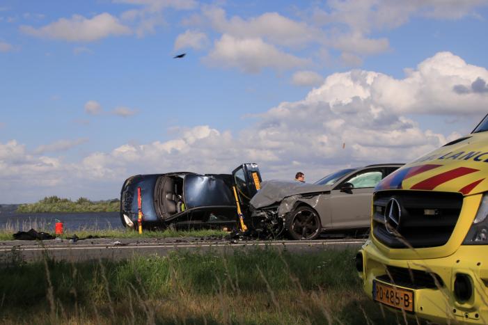 Gewonden bij frontale aanrijding