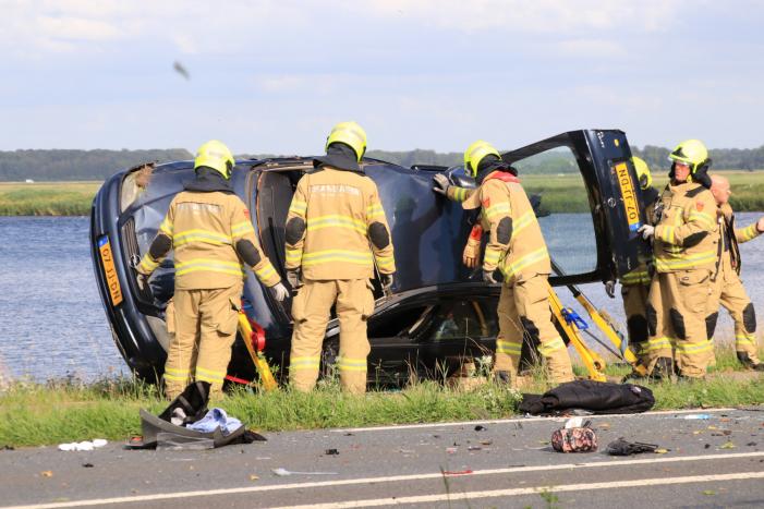 Gewonden bij frontale aanrijding