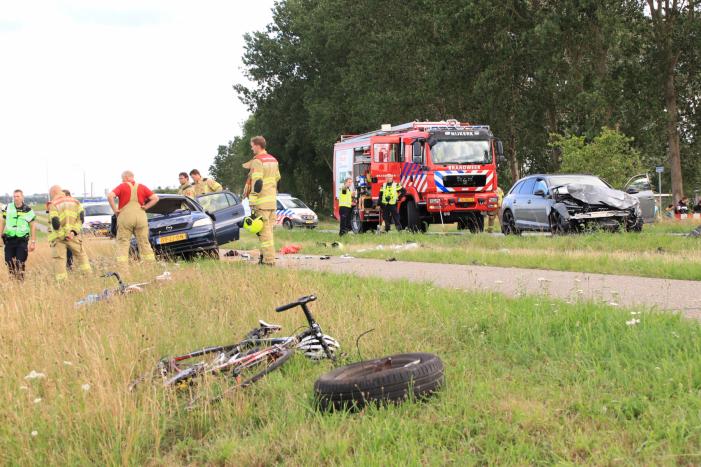 Gewonden bij frontale aanrijding
