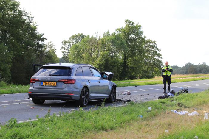Gewonden bij frontale aanrijding