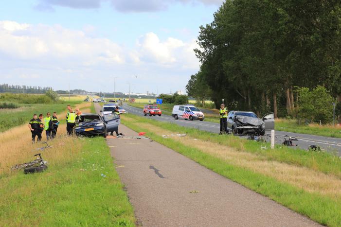 Gewonden bij frontale aanrijding