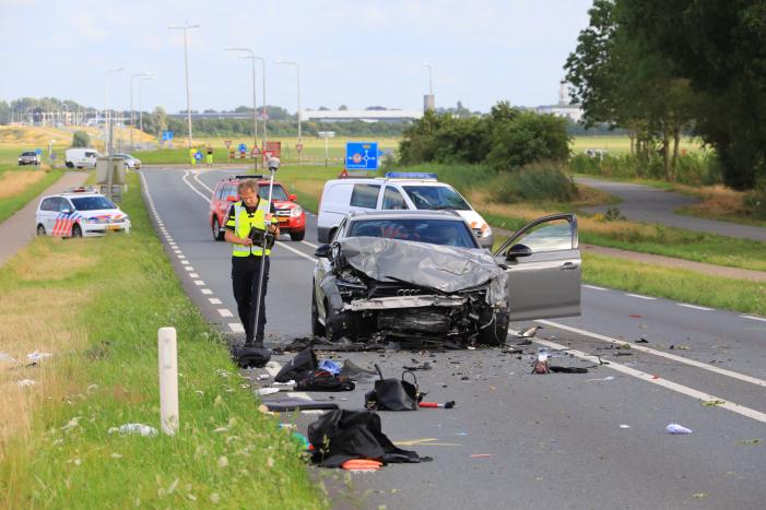 Gewonden bij frontale aanrijding