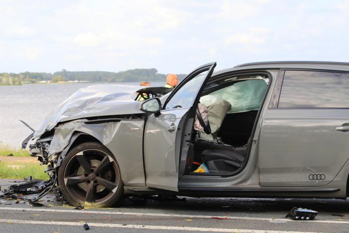Gewonden bij frontale aanrijding