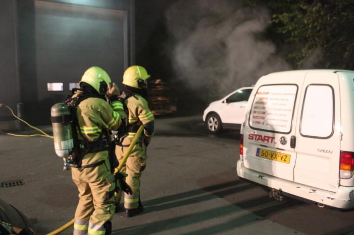 Autobrand blijkt brand in ondergrondse container