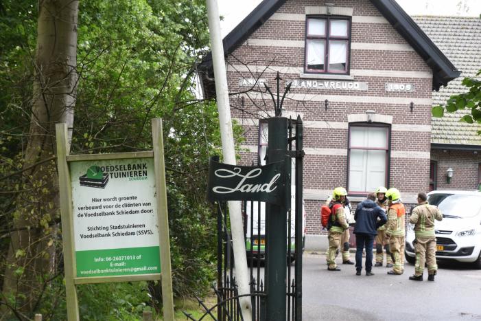 Brandweer onderzoekt gaslek