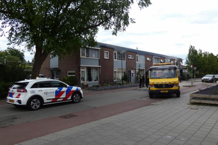 Schade aan auto na aanrijding met paal