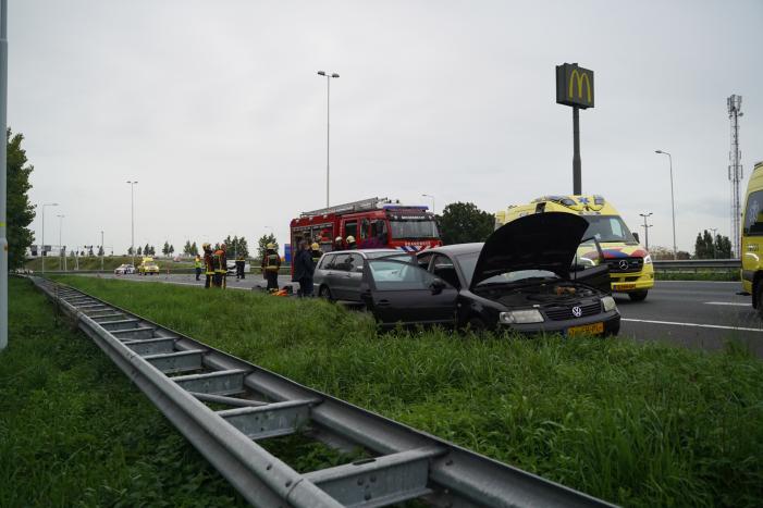 Snelweg afgesloten na ongeval