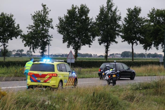 Auto te water geraakt