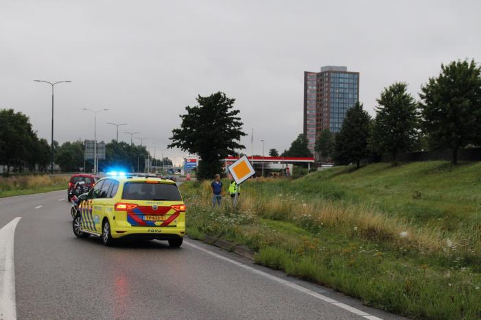 Auto te water geraakt