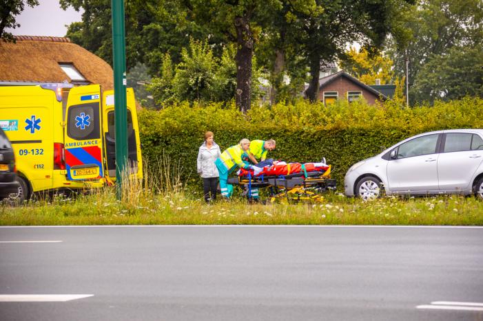 Twee auto's betrokken bij kop-staartbotsing