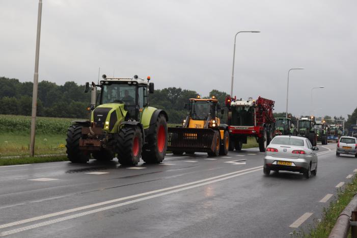 Wederom massale demonstratie door boeren