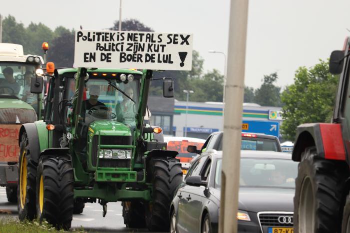 Wederom massale demonstratie door boeren