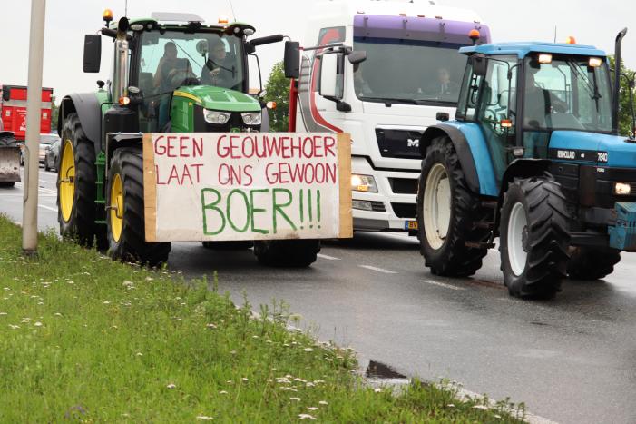 Wederom massale demonstratie door boeren
