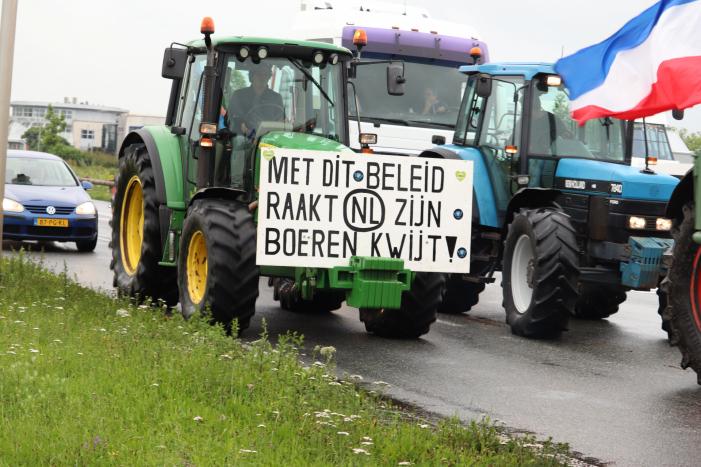 Wederom massale demonstratie door boeren