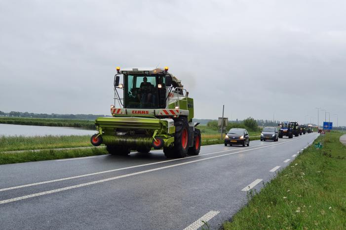 Wederom massale demonstratie door boeren