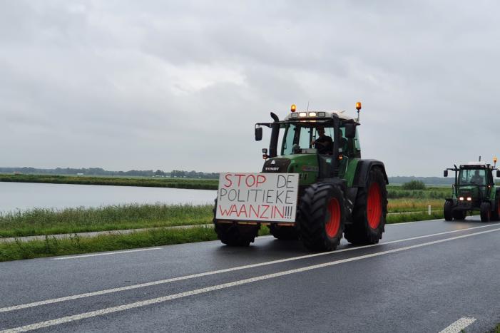 Wederom massale demonstratie door boeren