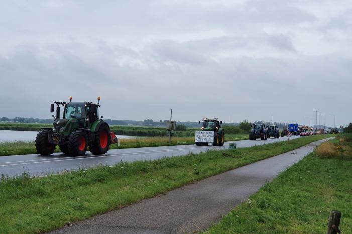 Wederom massale demonstratie door boeren