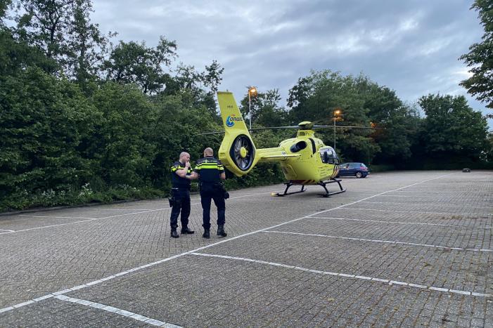 Traumahelikopter ingezet voor incident op station