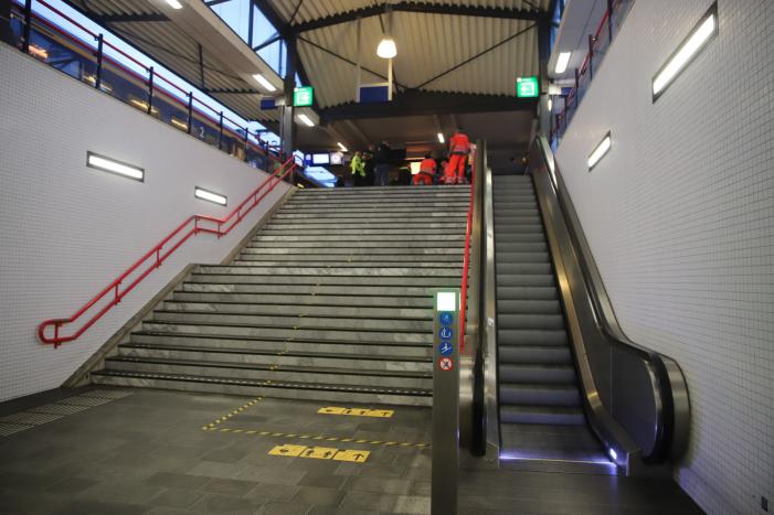 Traumahelikopter ingezet voor incident op station